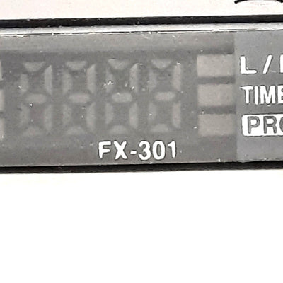 SunX Panasonic FX-301 NAVI Advanced Digital Fiber Sensor, 12-24VDC, NPN Ouput