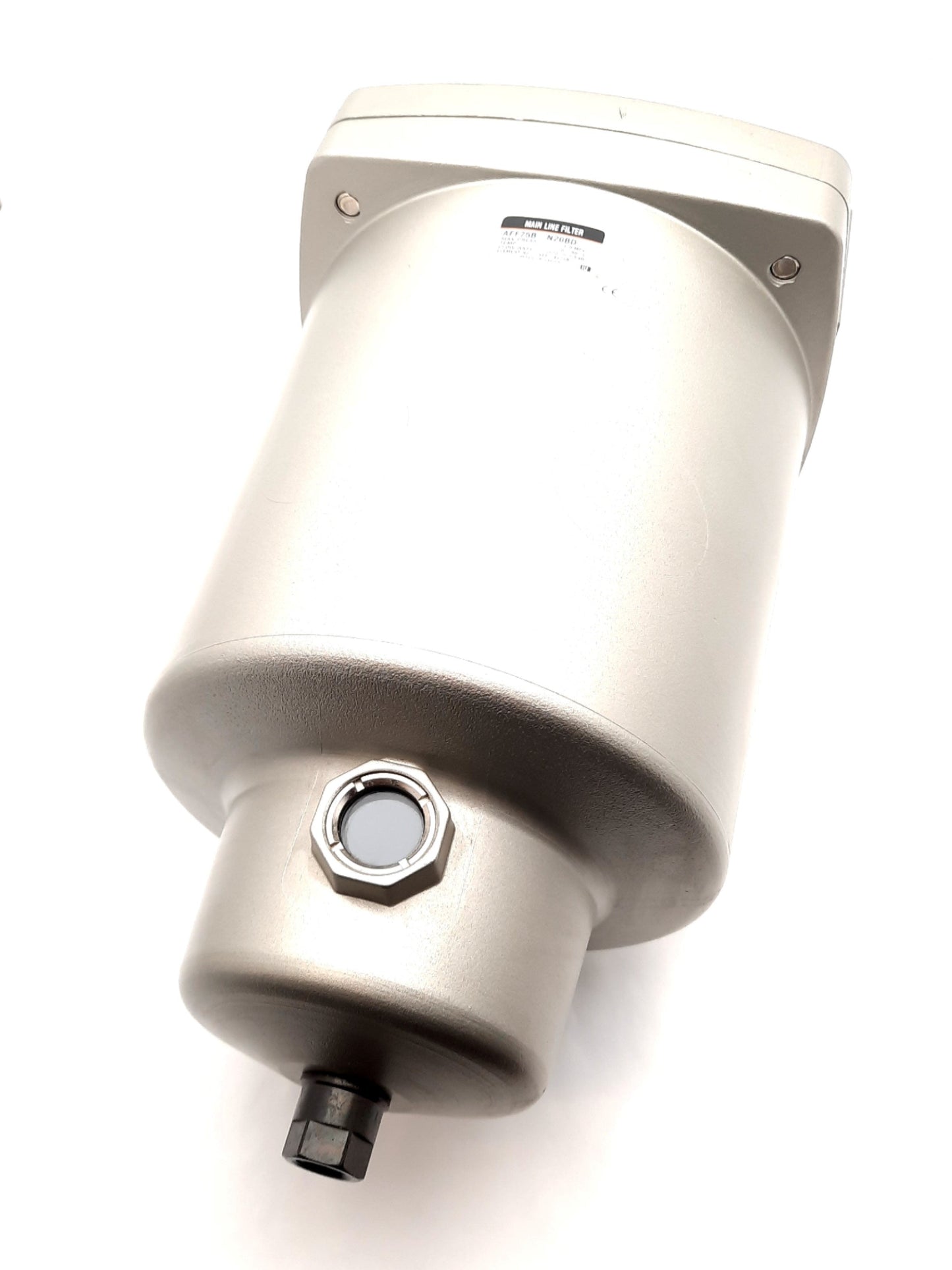 New SMC AFF75B-N20BD Main Line Filter 75kW, 2" NPT, N.O. Auto Drain