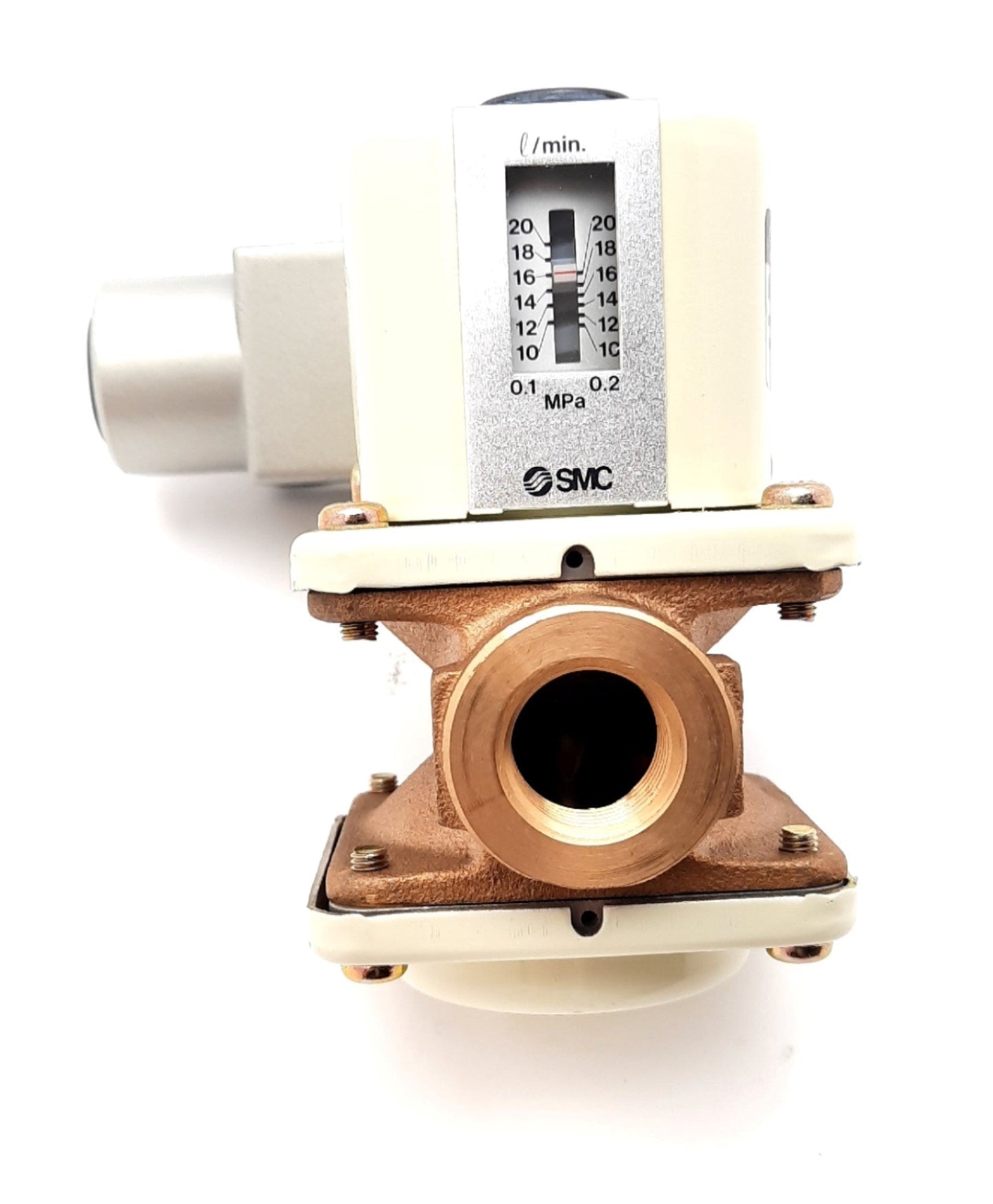 New SMC IFW520-04-66 Electric Flow Switch 1/2, 24VDC, 5A, 25 l/min, 0.1-0.6MPa