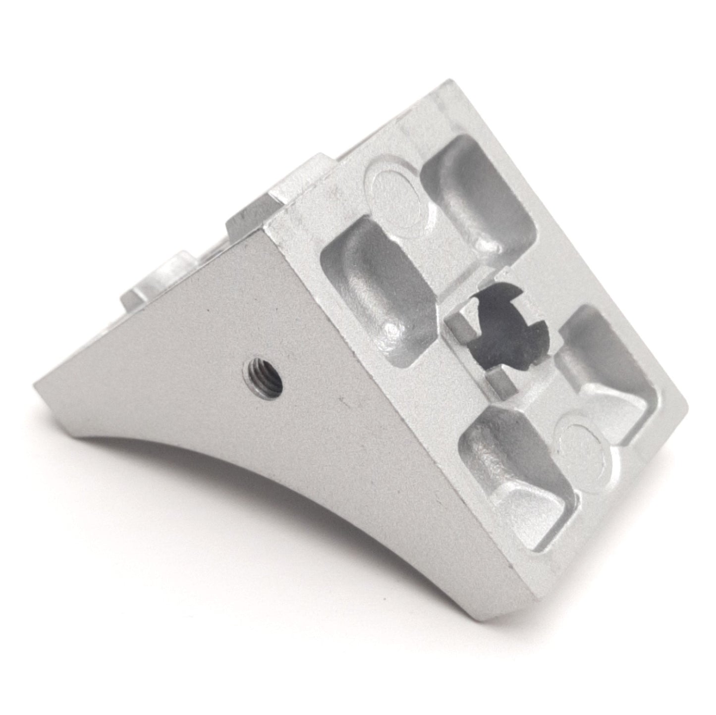 Used Lot of 30 Misumi CHBLFSN8-45 Aluminum Extrusion Reversal Brackets, M5 Thread