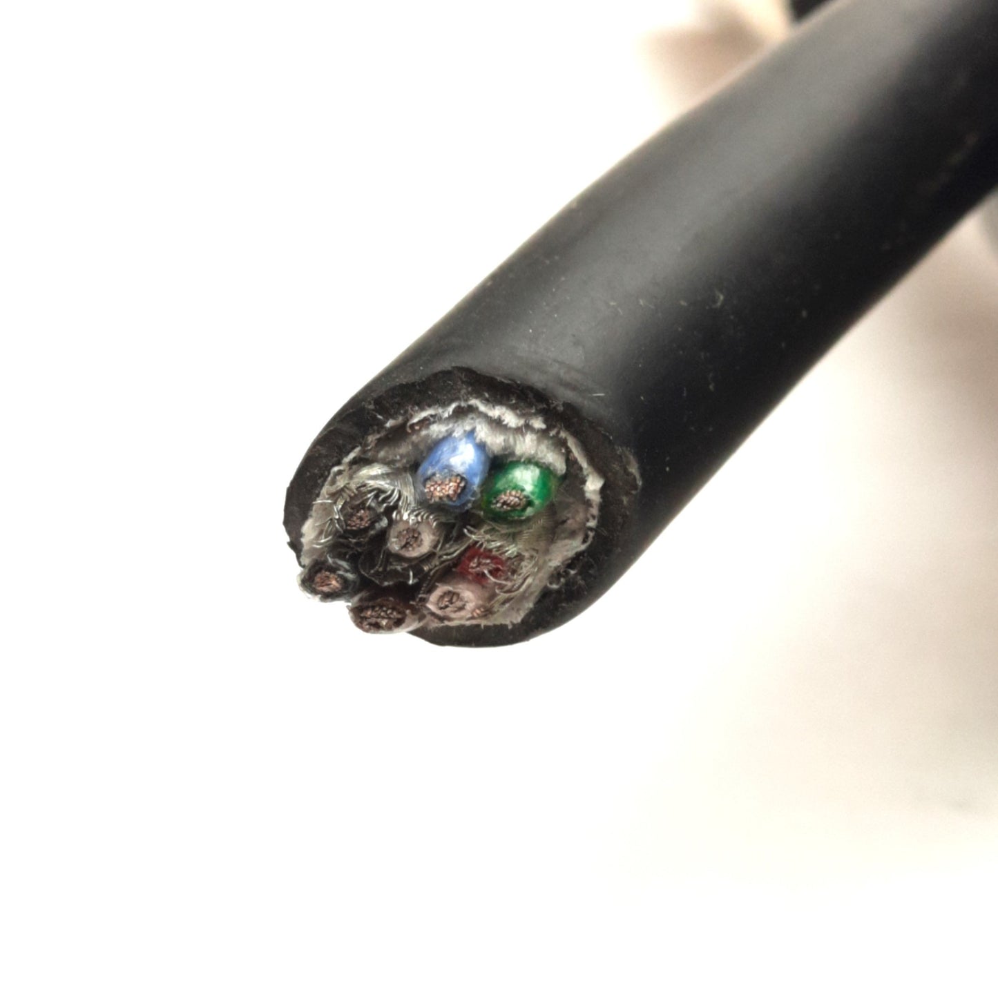 Used Allen Bradly 2090-XXNPMF-16S09 Motor Power Cable, 9-Pin to Flying Leads, 5m