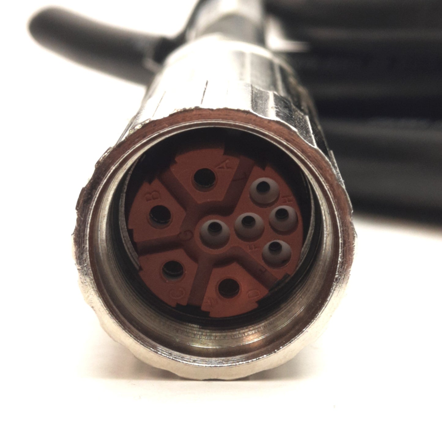 Used Allen Bradly 2090-XXNPMF-16S09 Motor Power Cable, 9-Pin to Flying Leads, 5m