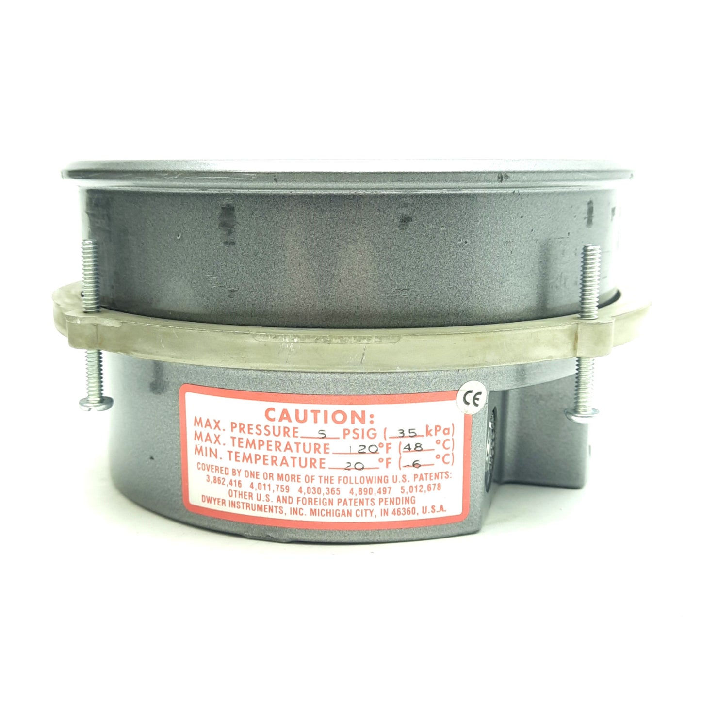 Used Dwyer 605-3 Magnehelic Differential Indicating Transmitter, 0.05-3.0in W.C.