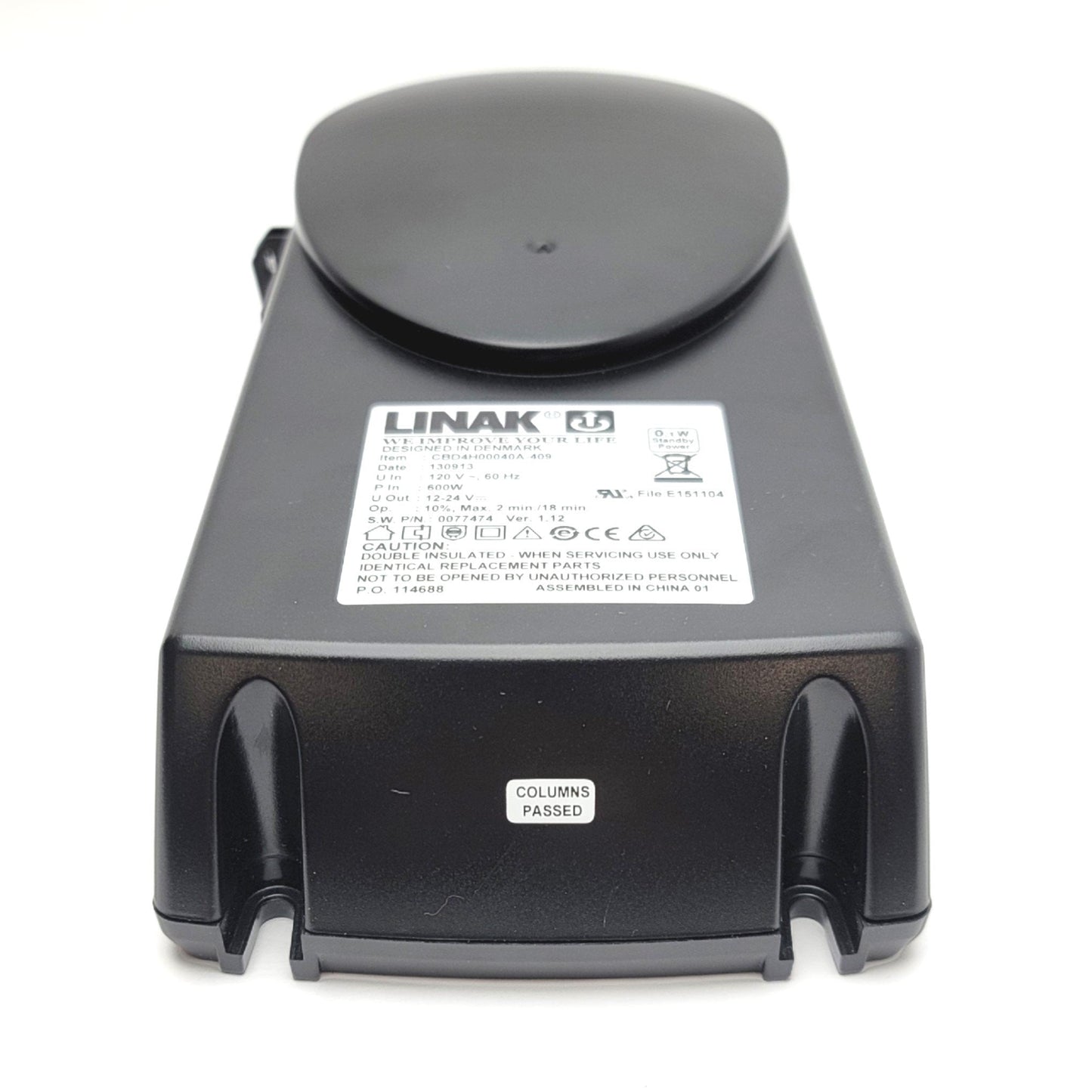 Linak CBD4H00040A-409 Linear Actuator Controller 120VAC, 600W, 12-24VDC