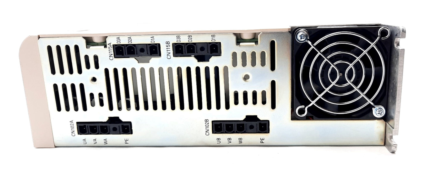 Used Yaskawa SGD7W-2R6D30B Dual Axis Servopack 3 Phase 2 Axes 400V 404A 3.1kHz