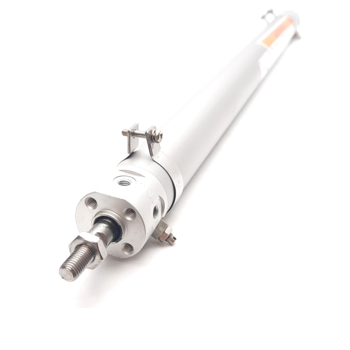 Used SMC NCDGCA20-1300 Pneumatic Cylinder 20mm Bore, 13" Stroke, 10-32 Ports
