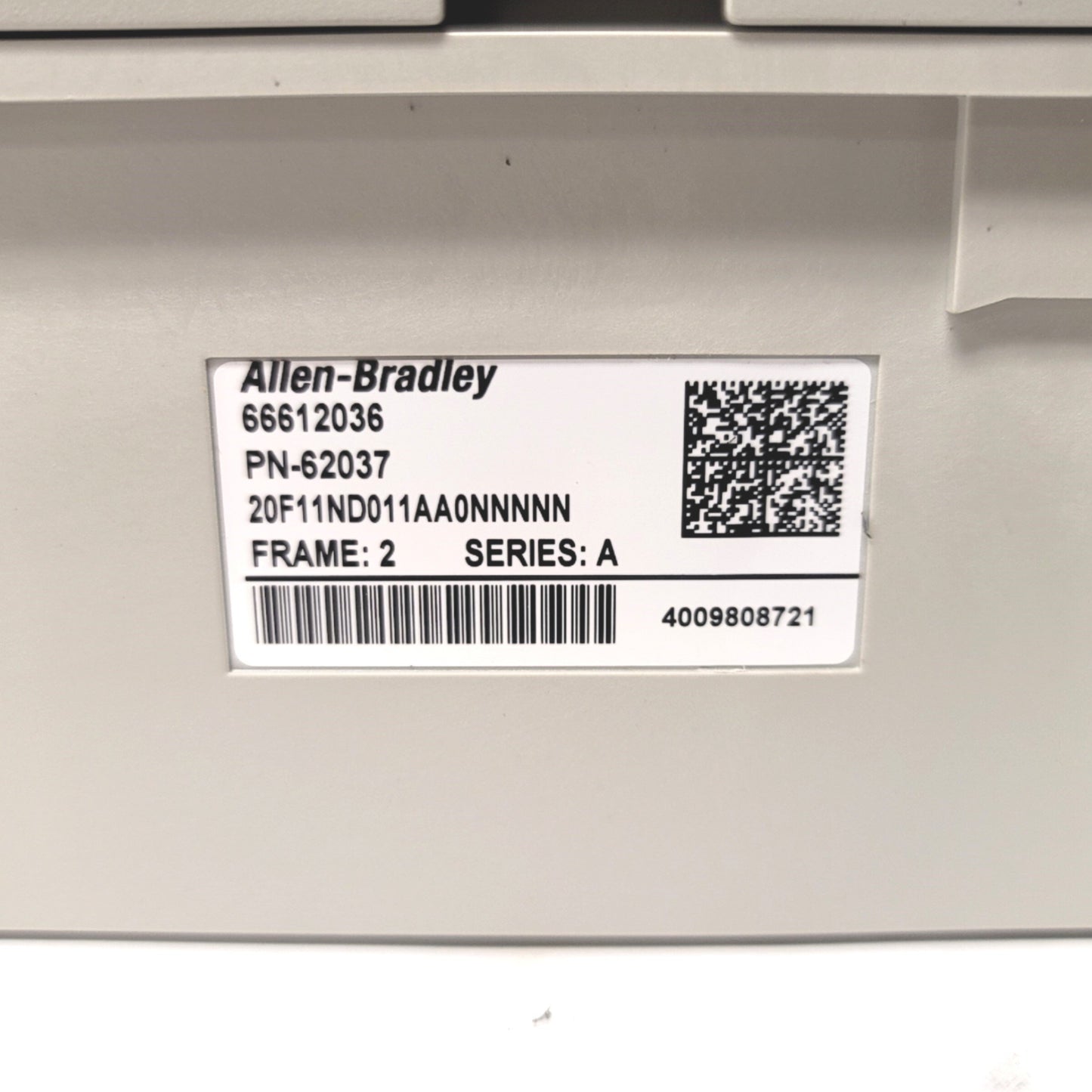 New Allen Bradley 20F11ND011AA0NNNNN Powerflex 753 AC Drive 7.5HP 480VAC 3-Ph 11A