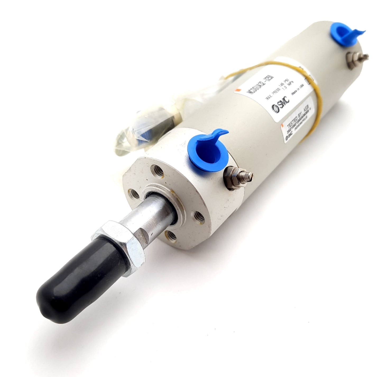 New SMC NCDGUA32-0250 Double Acting, Single Rod Cylinder 145Psi 32mm Bore, 2" Stroke