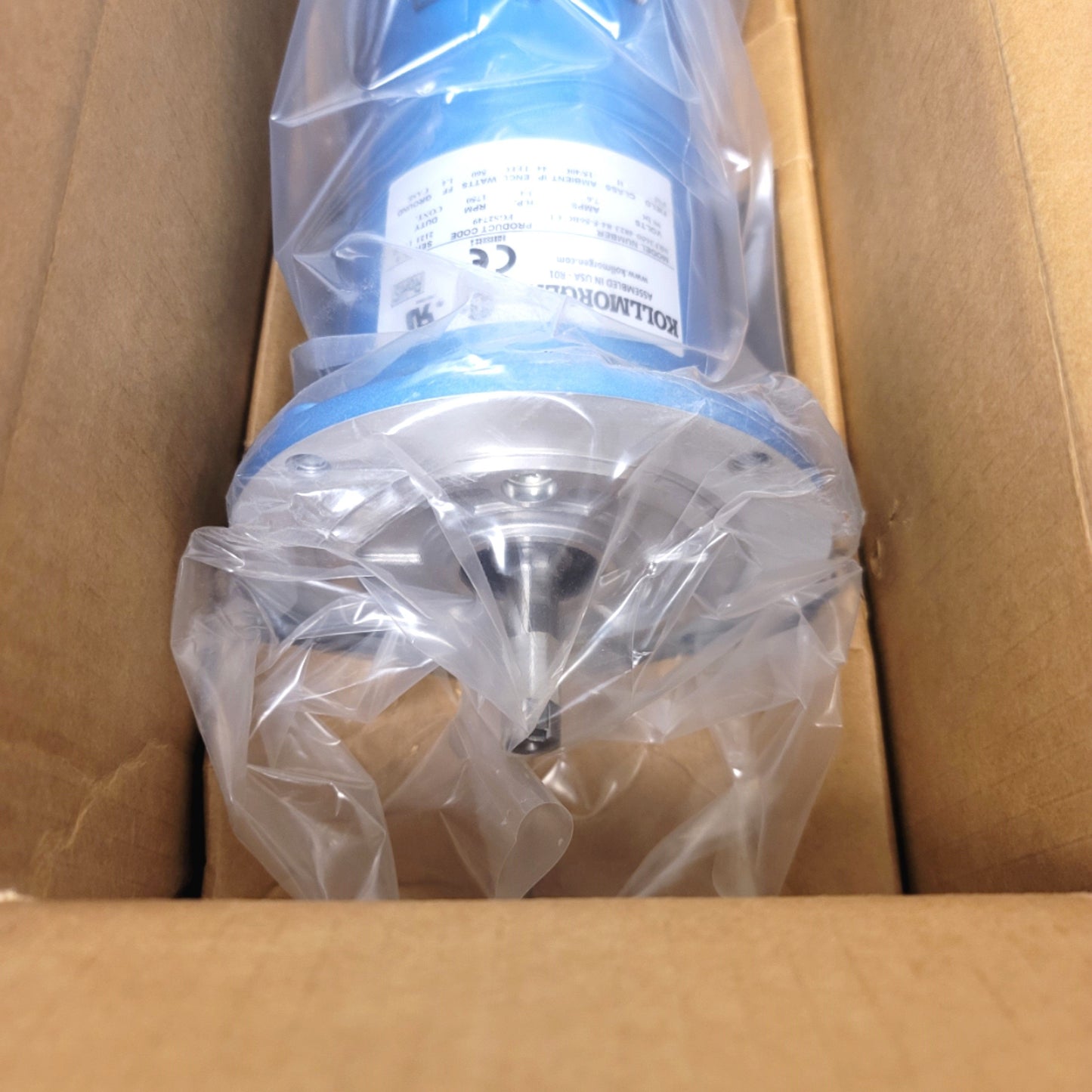 New Kollmorgen SRF3650-4823-84-5-56BC-CU Permanent Magnet DC Motor 90V 3/4HP 1750RPM