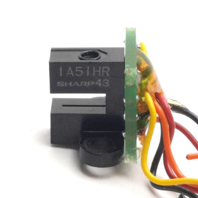 Sharp IA5IHR/1A51HR Slotted Limit Switch, Home Sensor 3.25mm Opening, 0.5mm Slot