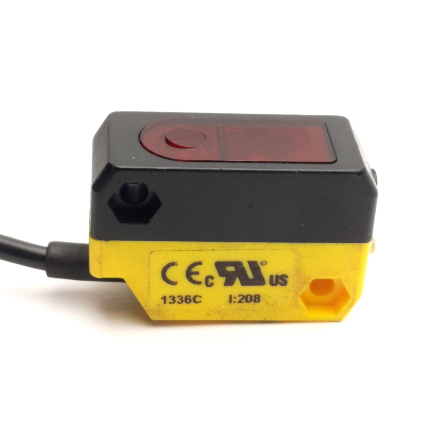 Used Banner QS18VP6LAFQ5 Adjustable Laser Sensor, PNP, 10-30VDC, 30-150mm Range