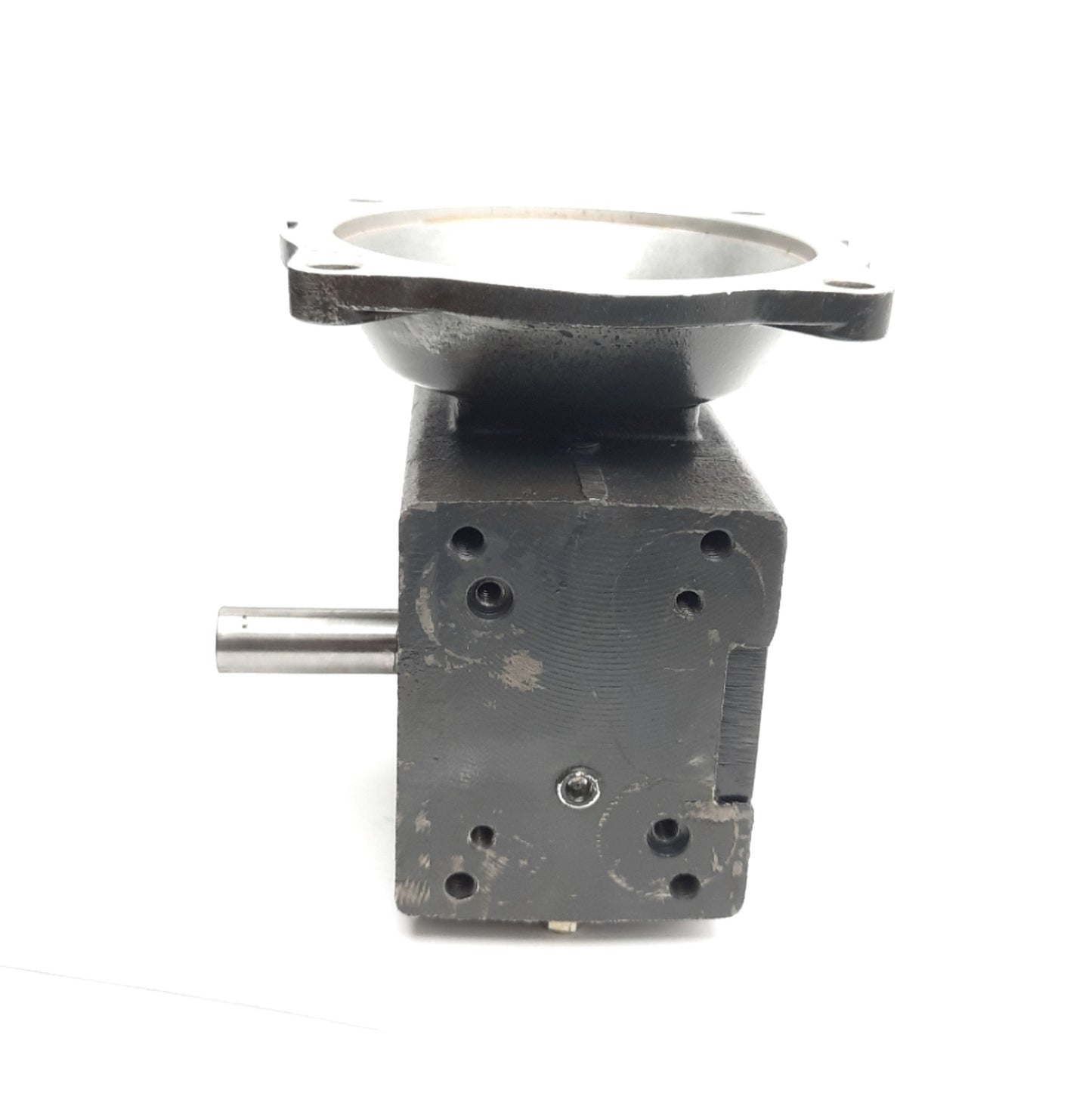 Used Hub City 0220-76739 Right Angle Worm Gear Reducer, 20:1, 56C, 0.625" Output