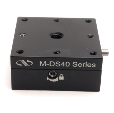 Used Newport M-DS40 Linear Stage 40mm x 40mm, 14mm Travel, 67N Load, 36N Vertical
