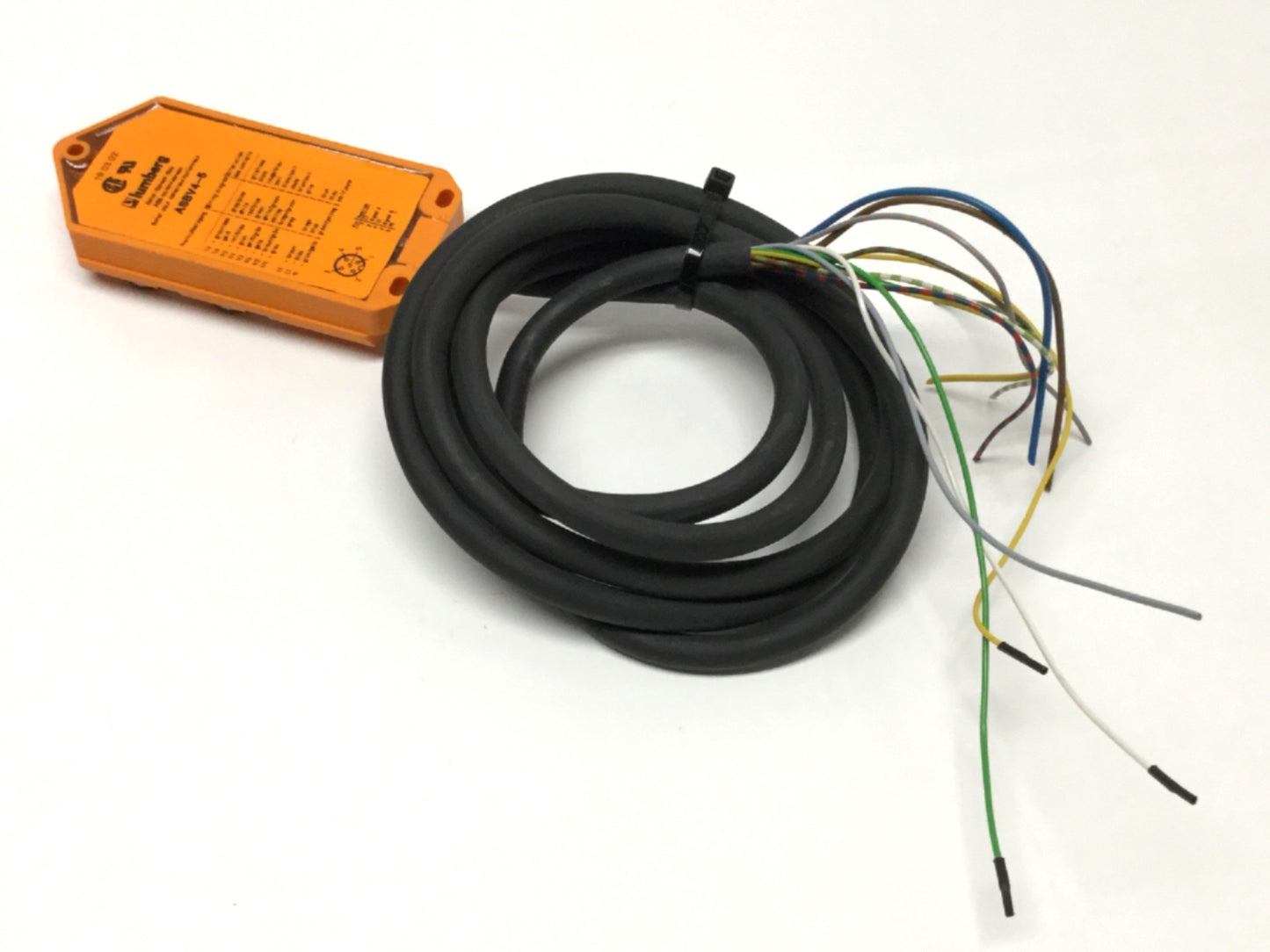 Used Lumberg ASBV4-5 Actuator/Sensor Junction Distribution Box, 4-Port, M12 5-Pin