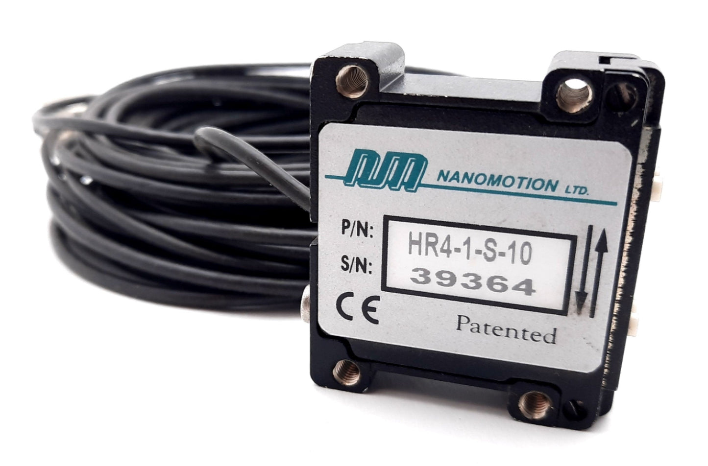 Used Nanomotion HR4-1-S-10 Piezoelectric Ceramic Motor, 4-Element, 250mm/s 270V 40kHz