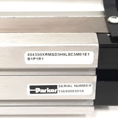 Parker 404350XRMSD3 Linear Actuator, 350mm Stroke, 10mm Lead, 375lb Load