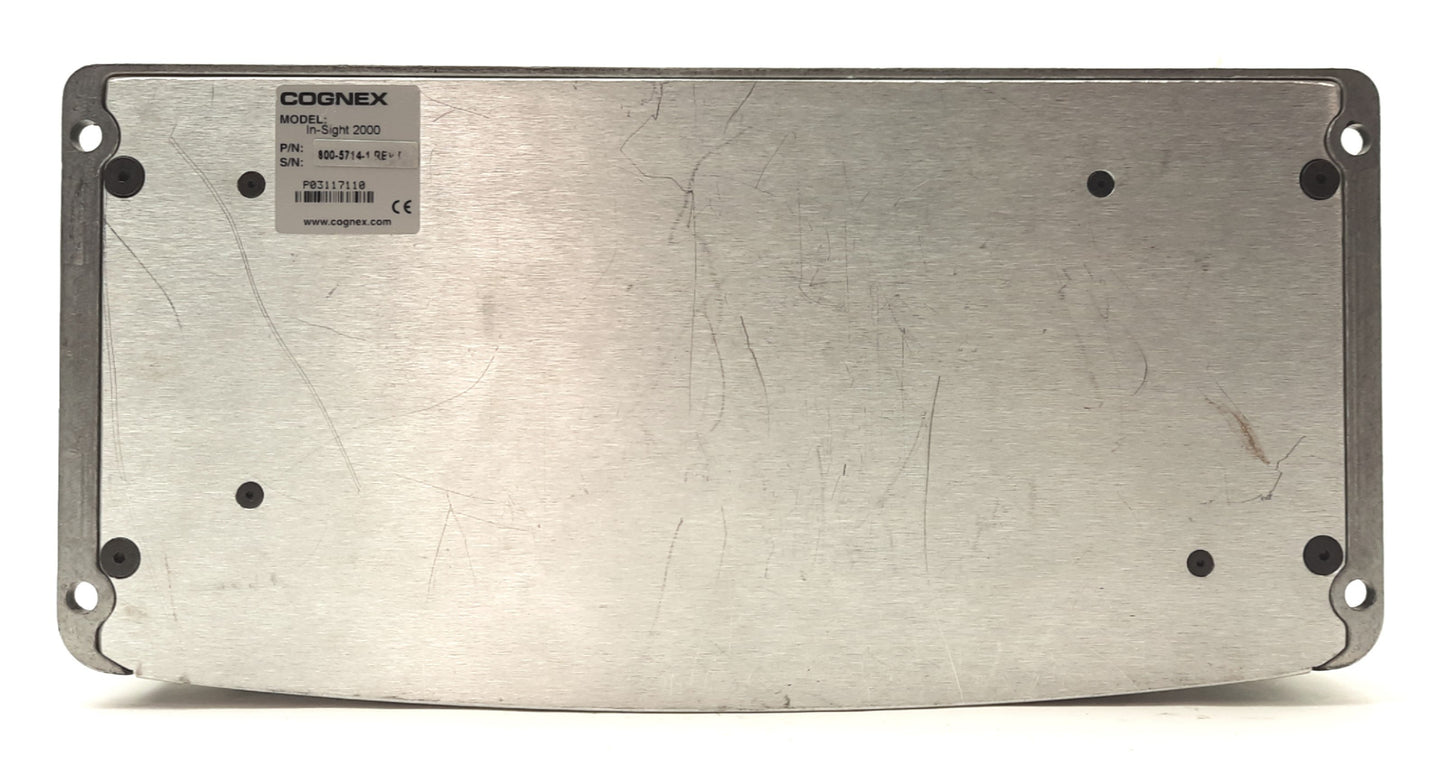 Used Cognex 800-5714-1 In-Sight 2000 Machine Vision Processor, VGA, 12VDC