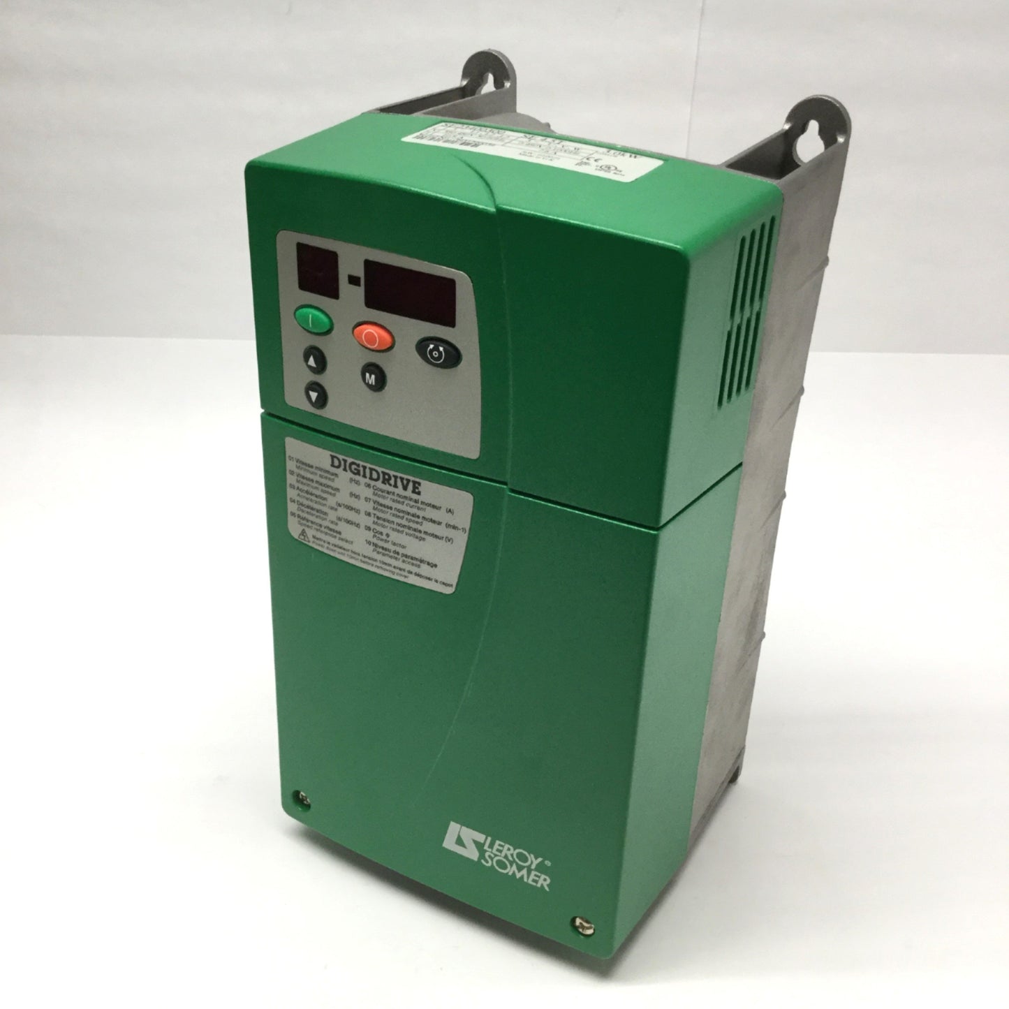 Used Leroy Somer SE23400300 Digidrive AC Inverter Drive VFD 380-480VAC 7.6A, 3kW
