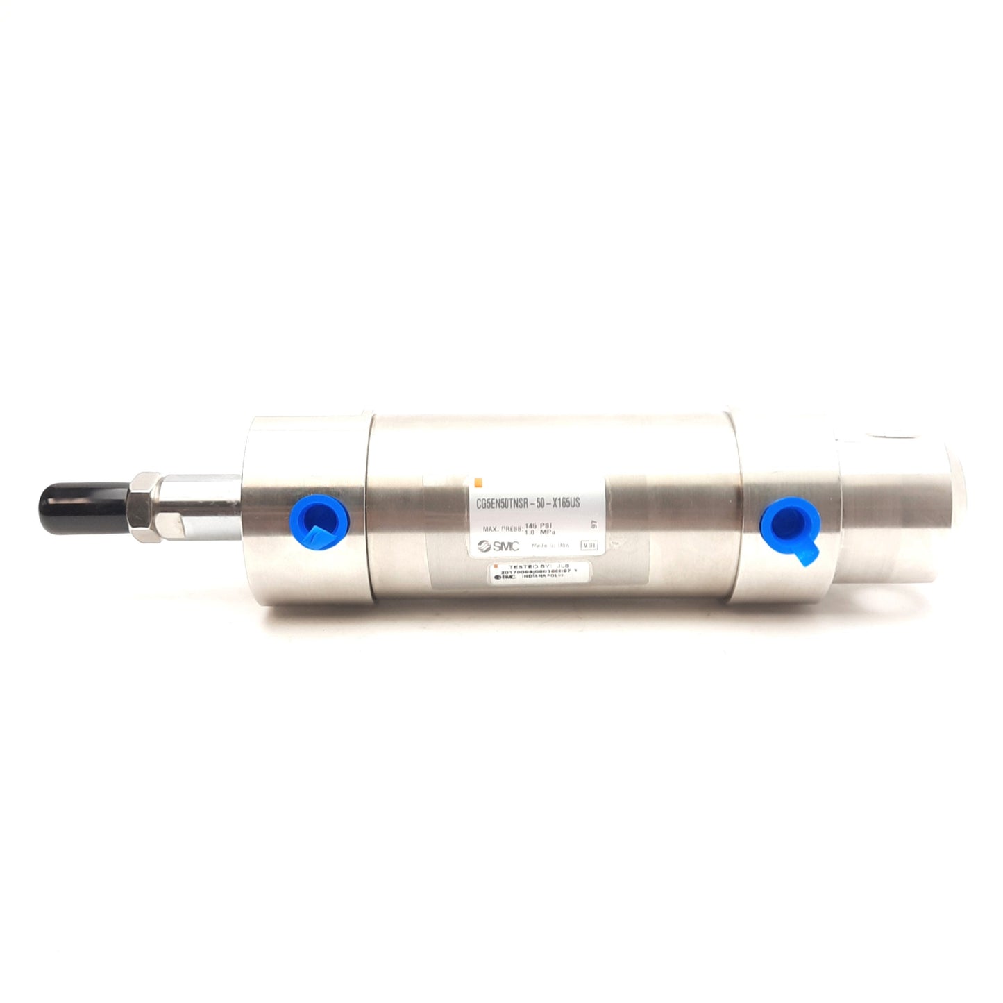 New SMC CG5EN50TNSR-50-X165US Pneumatic Cylinder ø50mm Bore, 50mm Stroke, 1/4" NPT