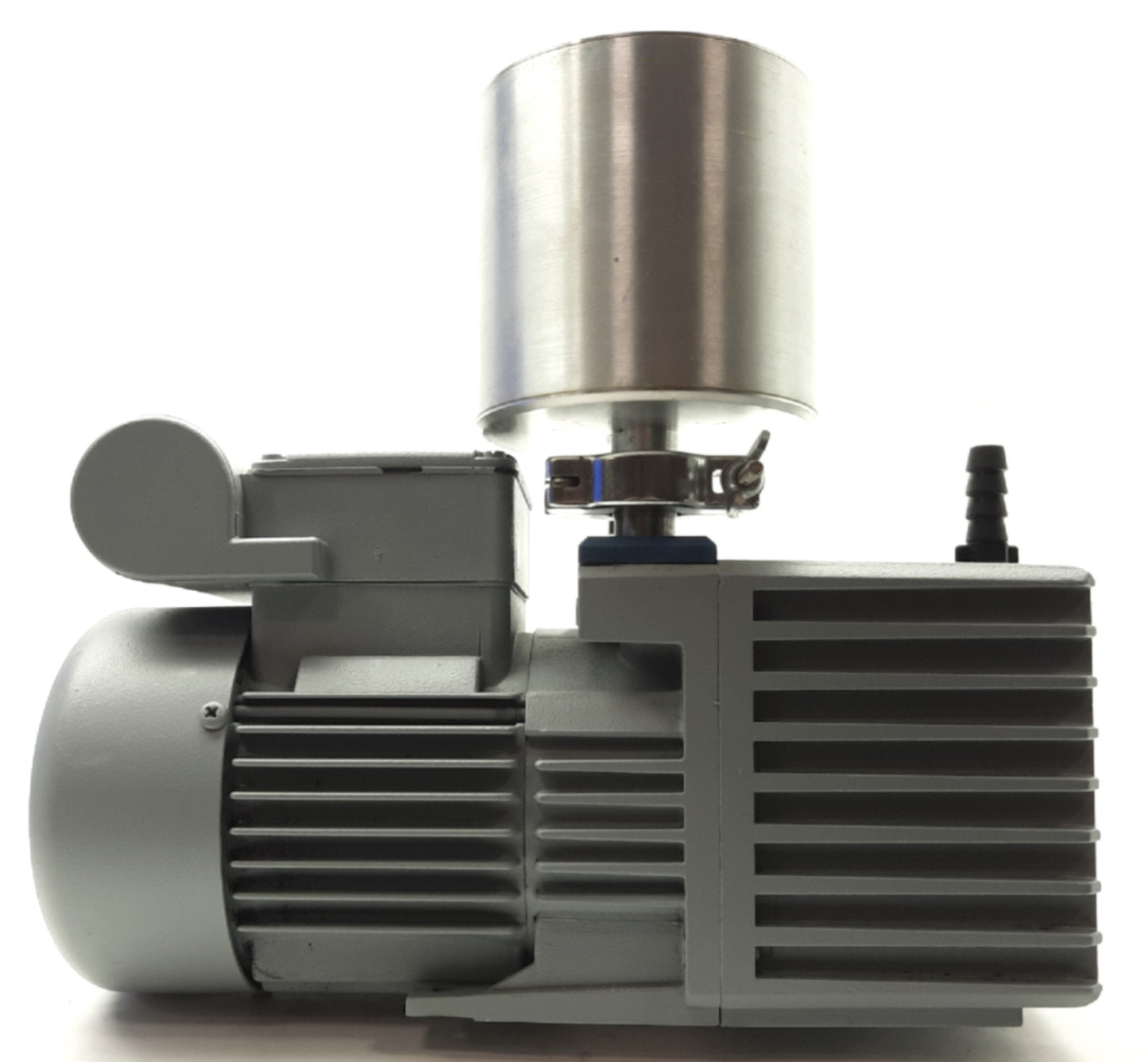 Used VacuuBrand RZ 2.5 Rotary Vane Vacuum Pump 1.65CFM 8-10mm Hose 230VAC 1.6A