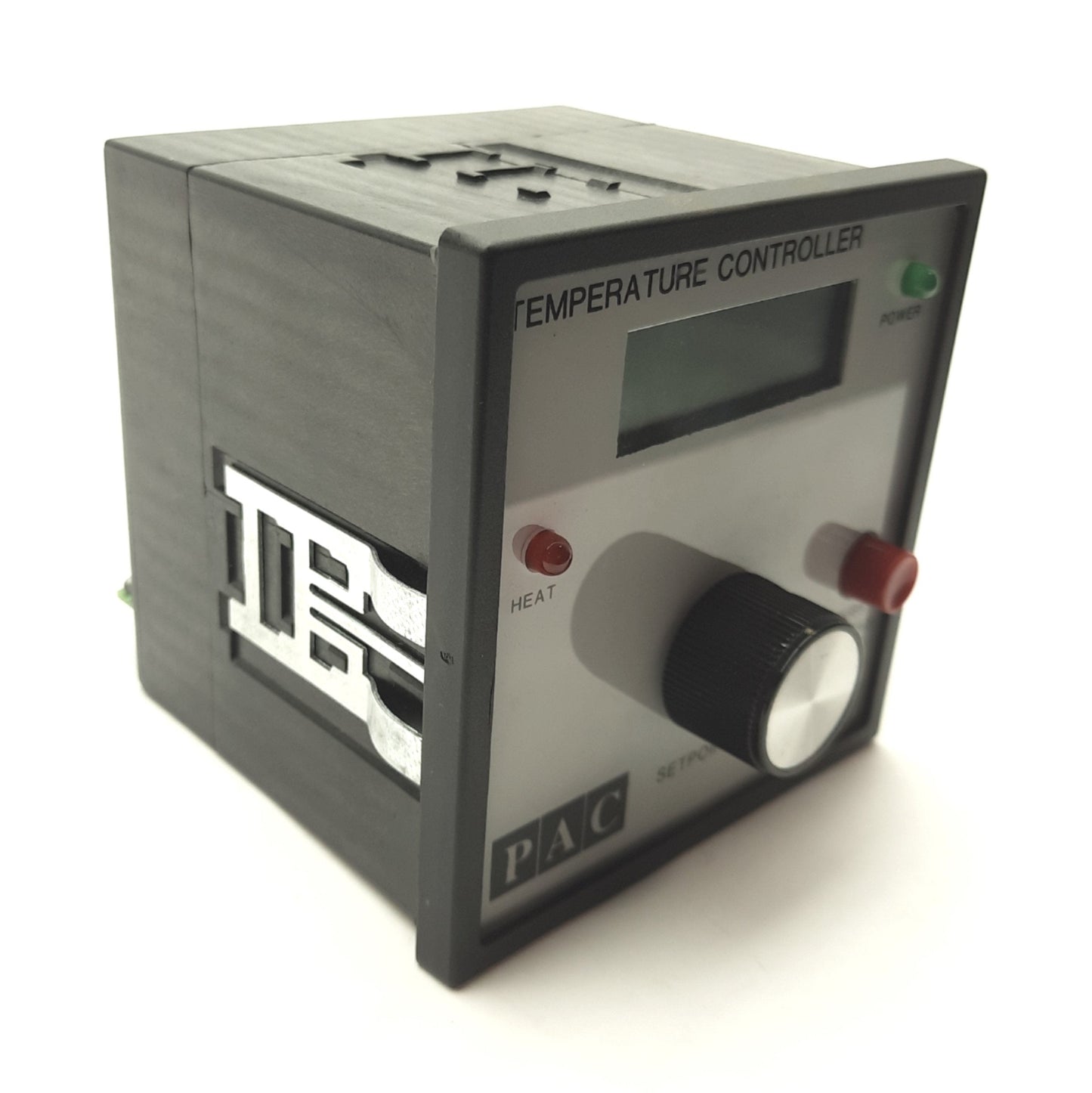 Used PAC 1431-Z033F2 Temperature Controller, Type J Thermocouple, 1/4 DIN, 115/230VAC