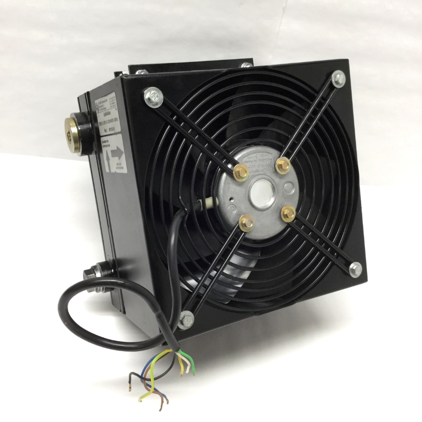 Used Olaer TBI02-2-BO-C-230/400V-50Hz Air Oil Cooler Ø200mm Fan Diameter, 3-Phase
