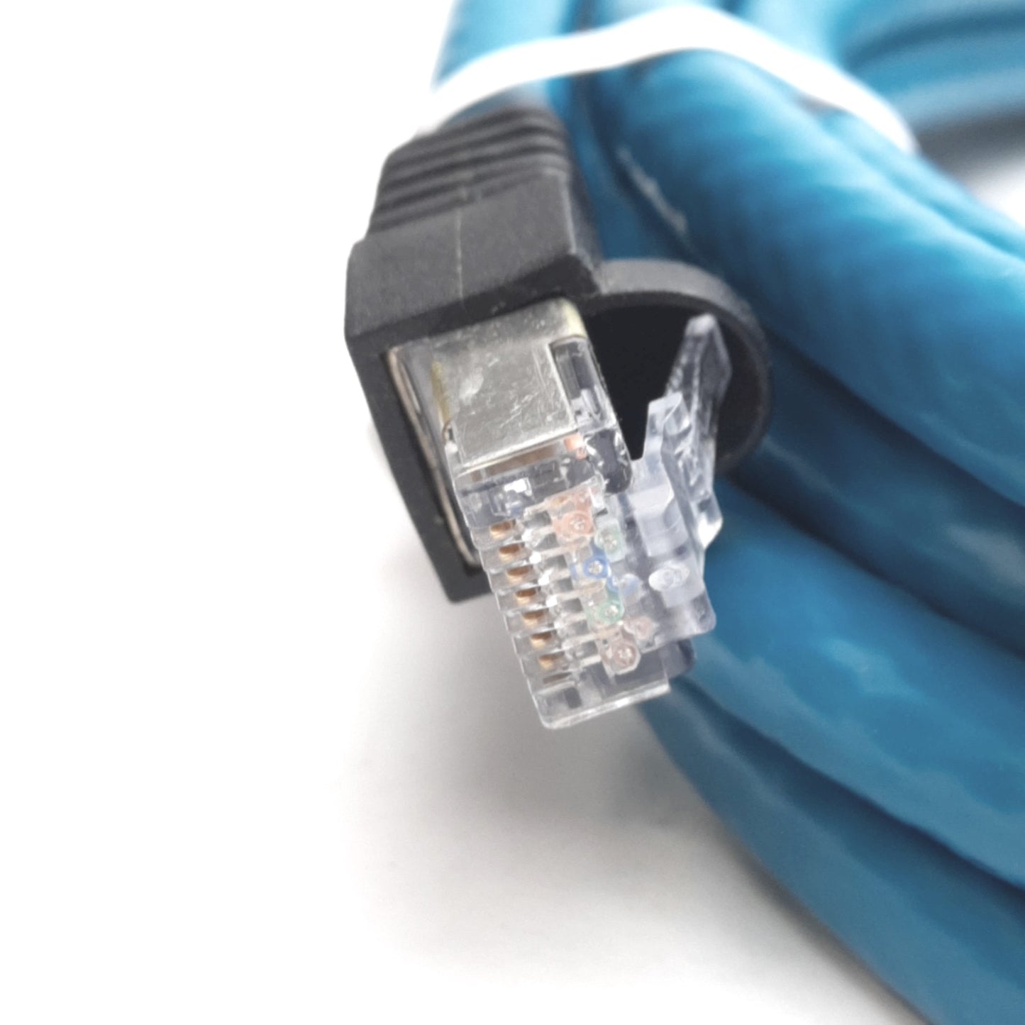 New Lumberg Automation 0985 656 103/5M Ethernet Cable, M12 8-Pin Male to RJ45, 5M