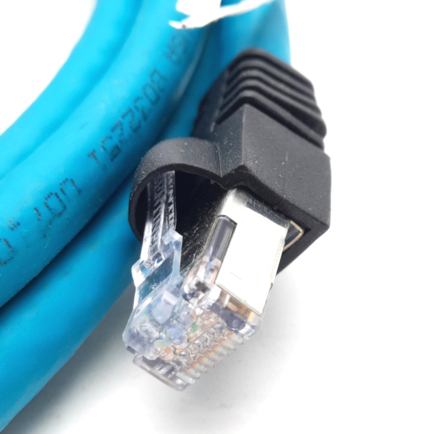 New – Open box Lumberg Automation 0985 656 104/3M Ethernet Cable M12 8-Pin Female to RJ45, 3m