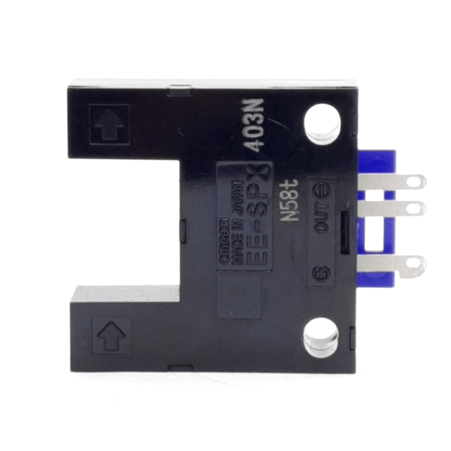 New Omron EE-SPX403N Optical Sensor, Infrared, 13mm Range, NPN Output, 12-24VDC 80mA