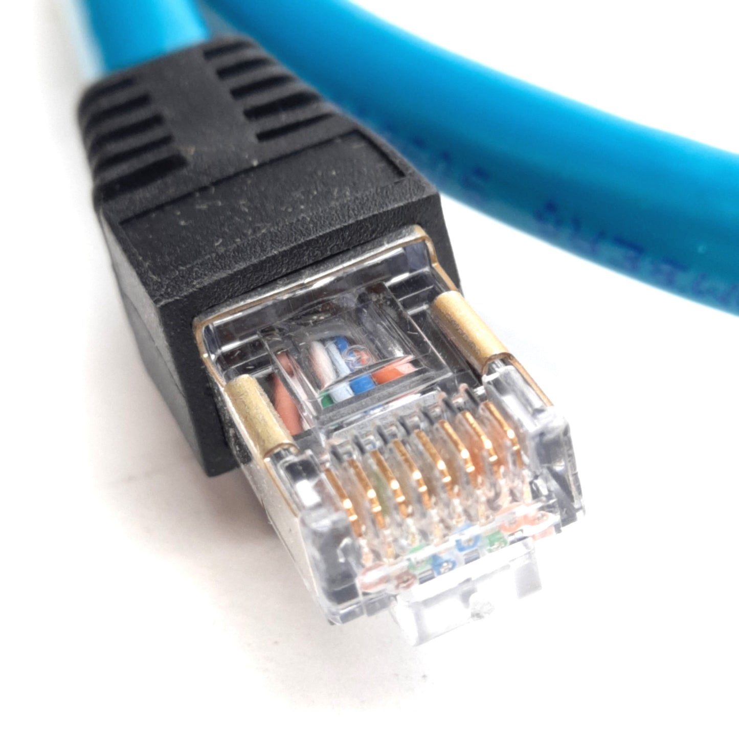 New Lumberg Automation 0985 656 104/1M Ethernet Cable, M12 8-Pin Female to RJ45