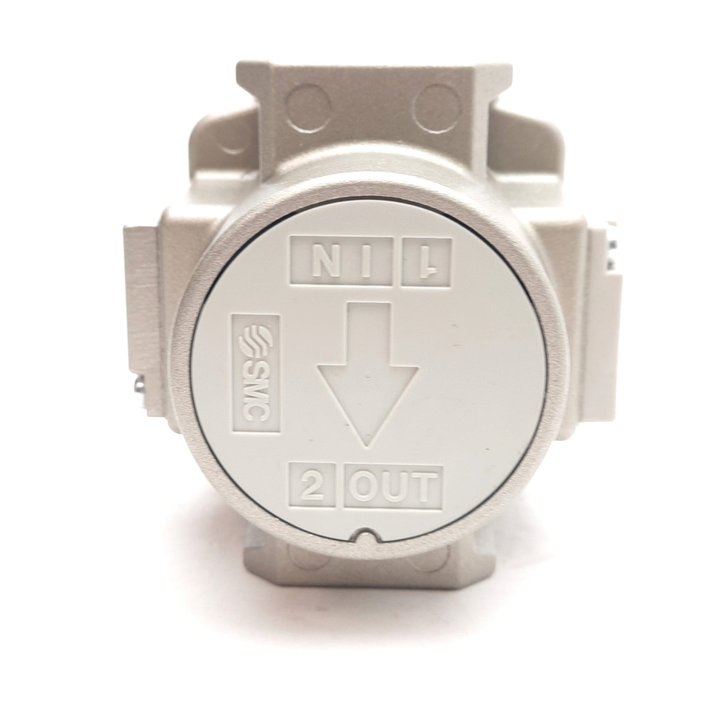 New SMC AR40-F04 Pneumatic Regulator, 0.05-0.85MPa Set Pressure, G1/2 & G1/4 Ports