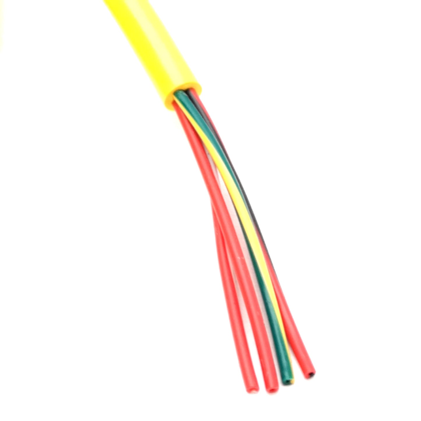 New Mencom MAC-4MP-6M Cordset, Micro-AC Male Straight 4-Pin to Flying Leads, 6m