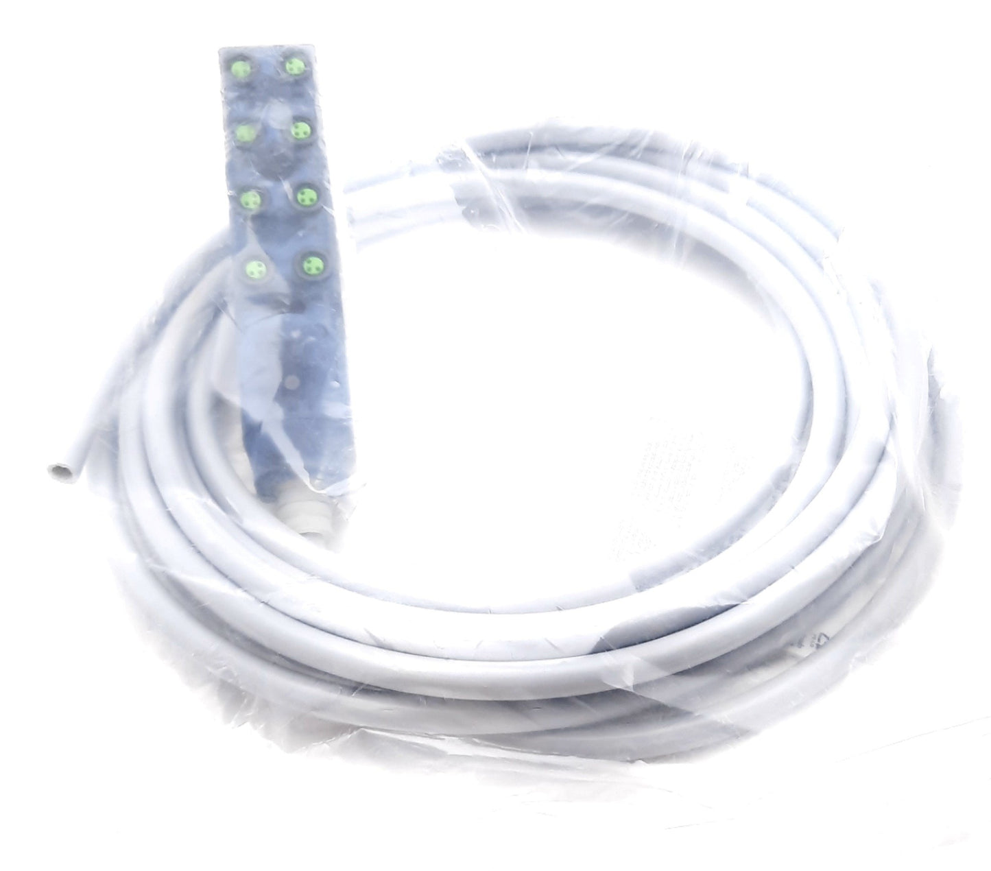 New Murr 8000-88010-3570500 Pre-Wired Cable 8 Port 3 Pin M8 24VDC 8A IP65, IP67