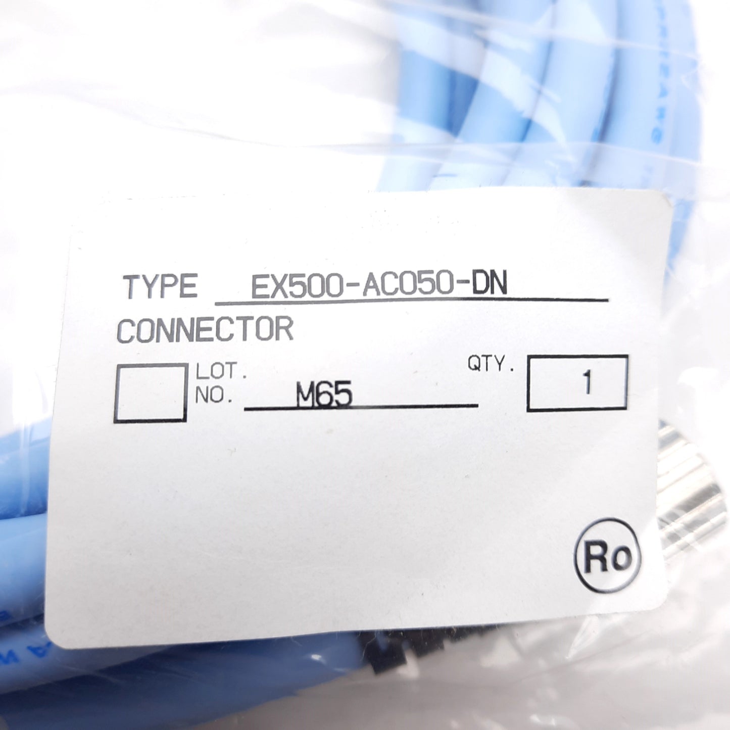 New SMC EX500-AC050-DN Connector Cable, M12 5-Pin to Flying Leads, For: EX500 Series