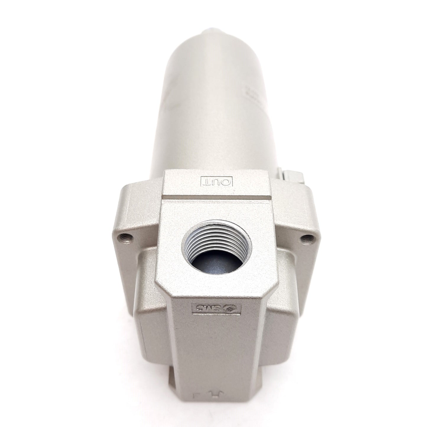New SMC AFM40-F04C-2 Mist Separator, G1/2 Ports, NC Drain Port, 0.3µm, 1.0MPa