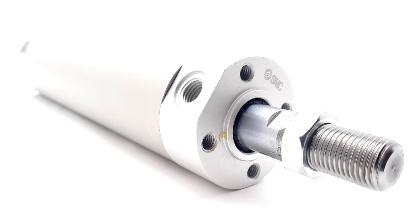 New SMC CDG1BA40-150Z Double Acting Round Body Cylinder Bore 40mm, Stroke 150mm