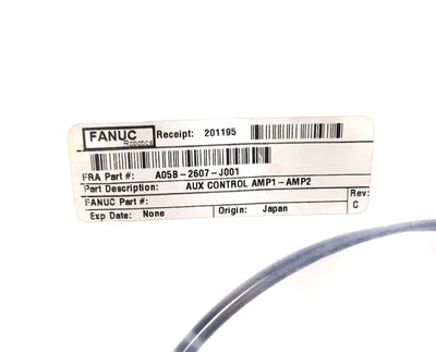 New Fanuc A05B-2607-J001 Aux Axis Amp Cable Kit AMP1-AMP2 Use w/R-30iB & R-30iB Plus