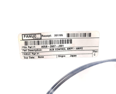 Fanuc A05B-2607-J001 Aux Axis Amp Cable Kit AMP1-AMP2 Use w/R-30iB & R-30iB Plus