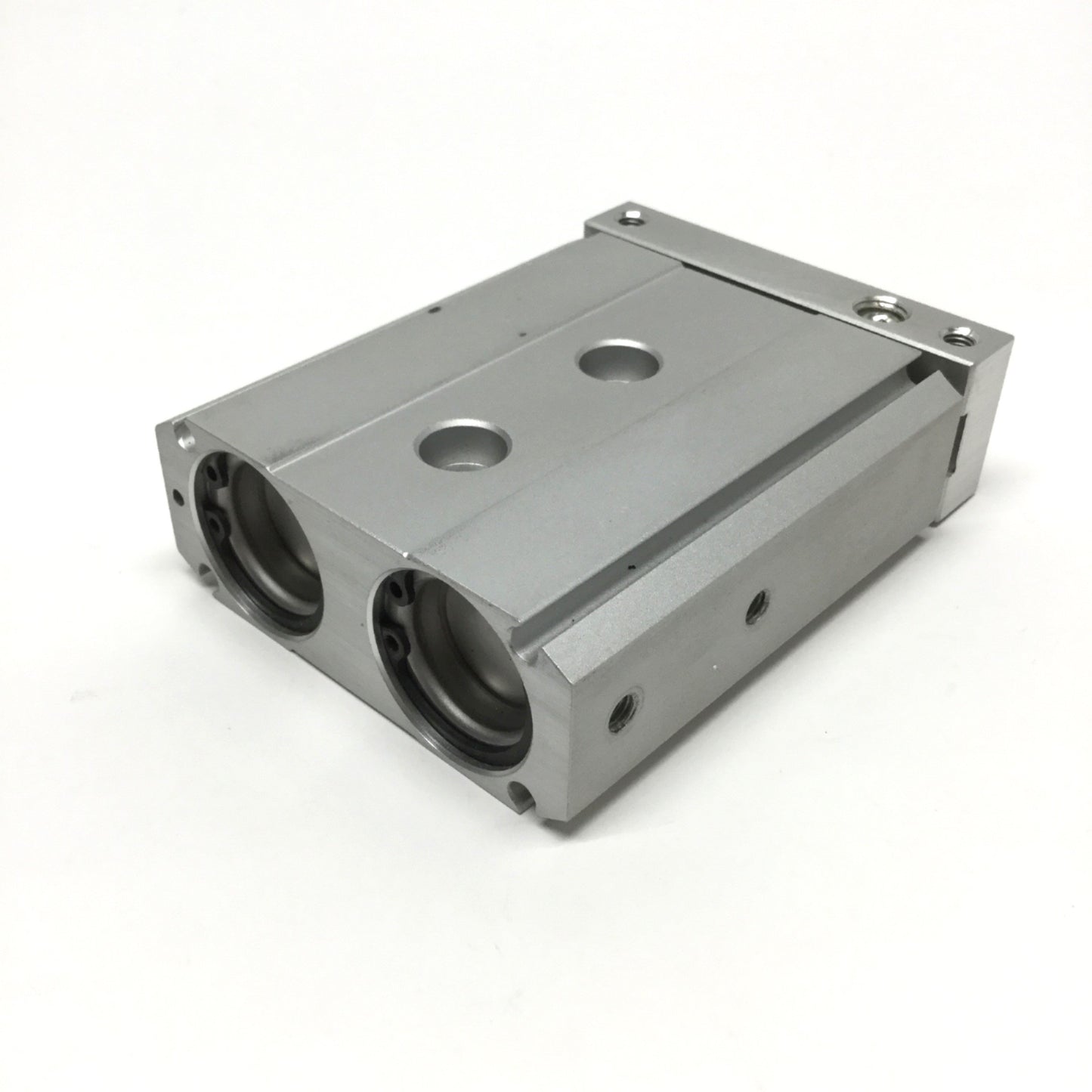 Used SMC CXSJM25-10 Compact Dual-Rod Cylinder, Slide Bearing, 25mm Bore, 10mm Stroke