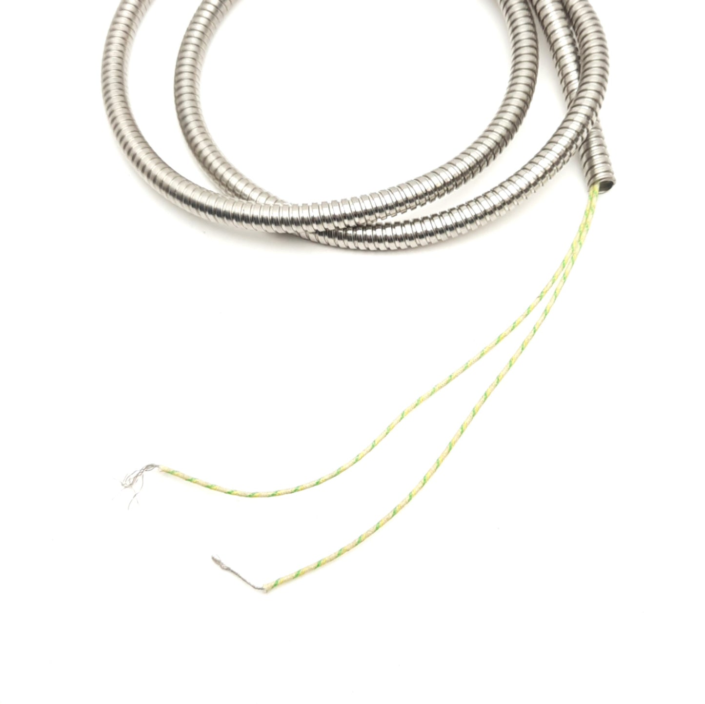 Used Watlow E1J42 Right Angle Cartridge Heater, 1/4" x 1-1/2", 120V 200W, SS Hose