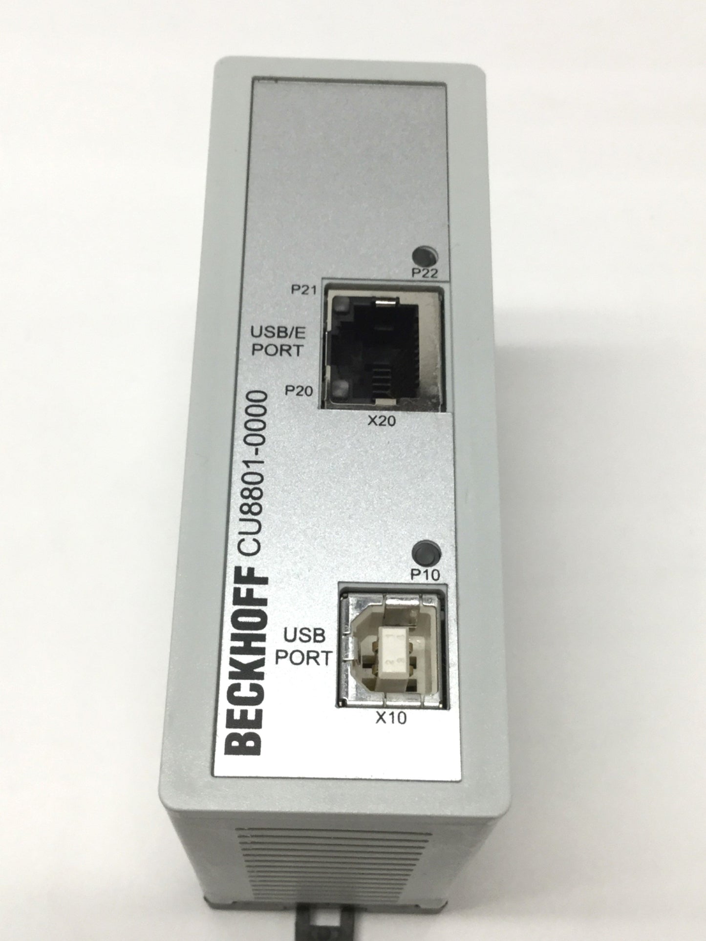 Used Beckhoff CU8801-0000 USB 2.0 Extension Transmitter Box, RJ45, 50m Distance