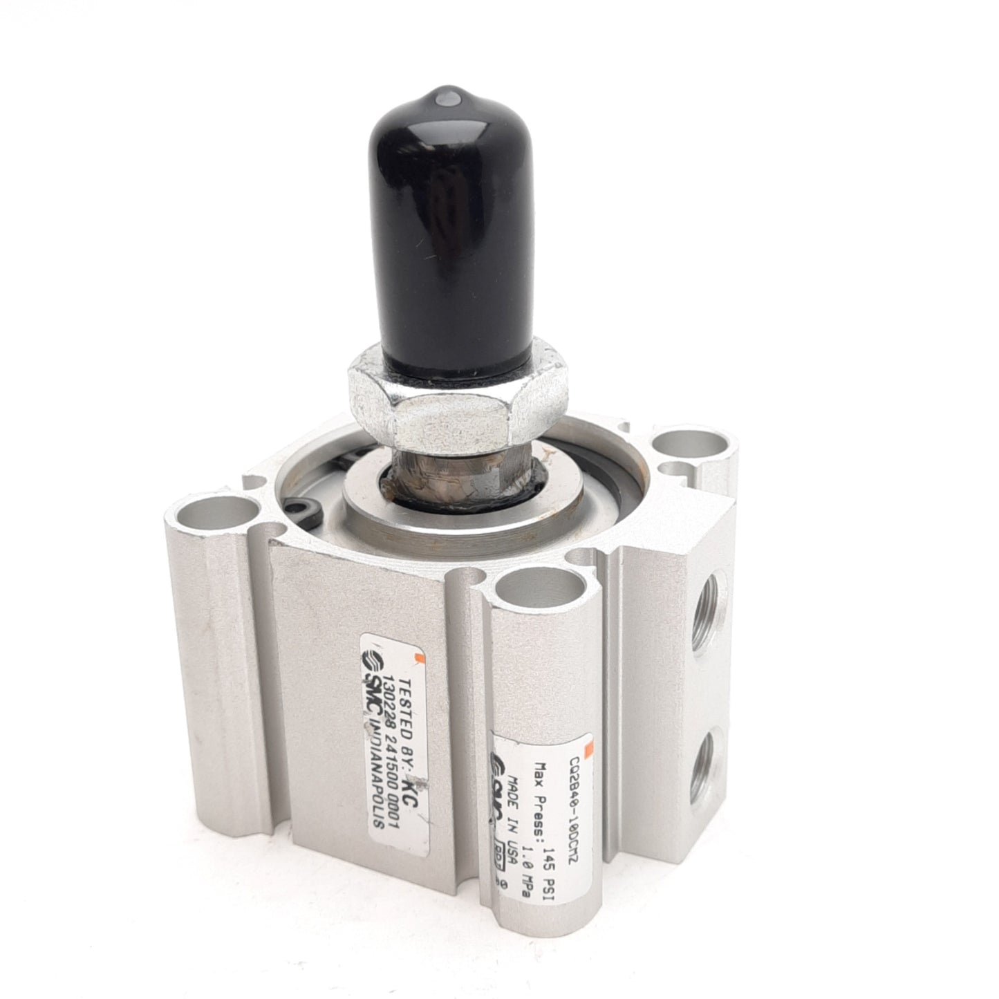 New SMC CQ2B40-10DCMZ Compact Cylinder, ø40mm Bore, 10mm Stroke, 0.05-1.0MPa, Rc1/8