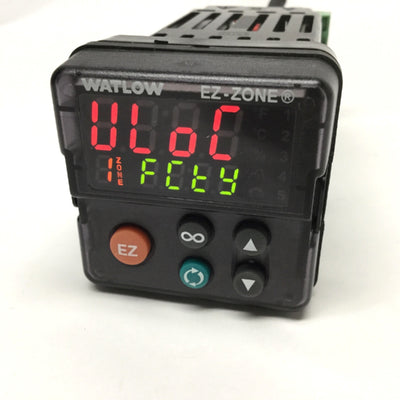 Used Watlow PM6C3CJ-AAAAAAA EZ-ZONE Temperature PID Controller, 24VAC/DC *Locked*