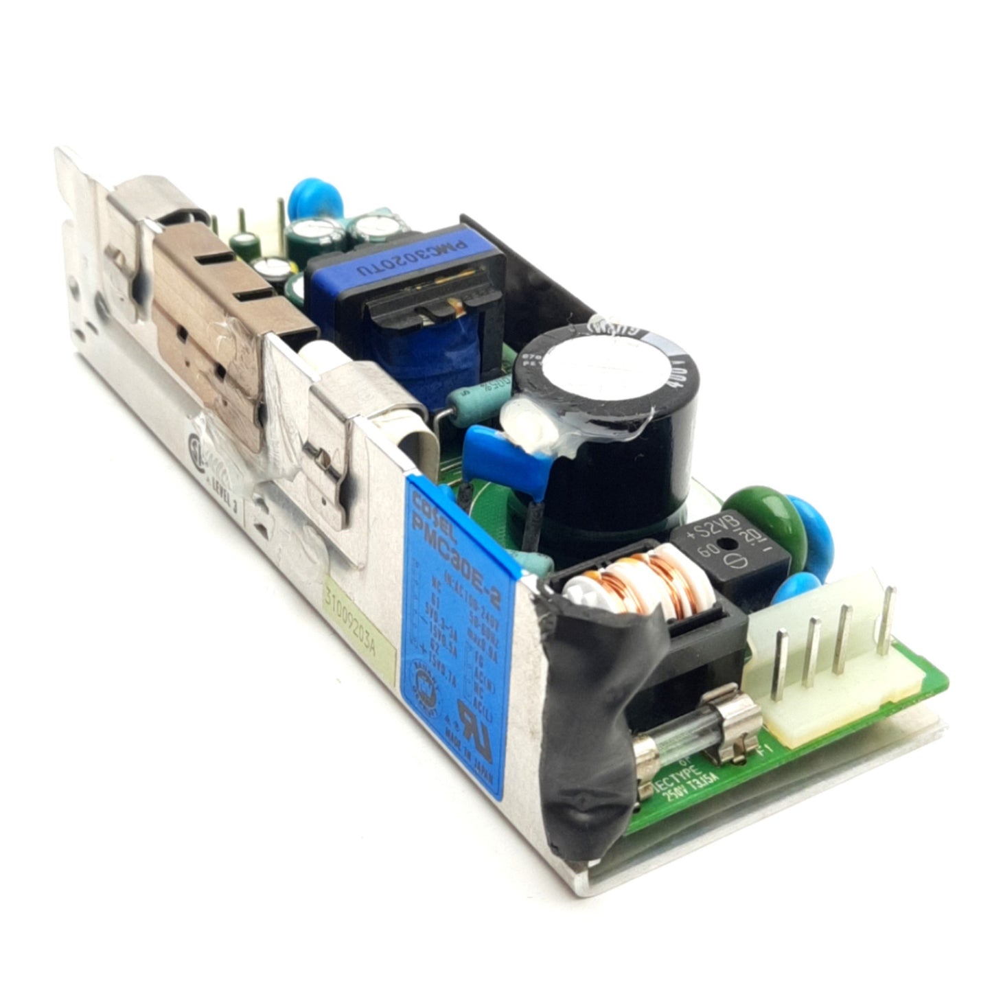 Used COSEL PMC30E-2 Power Supply In: 100-240VAC 50/60Hz Out: 15VDC .7A, 5VDC 3A *Glue