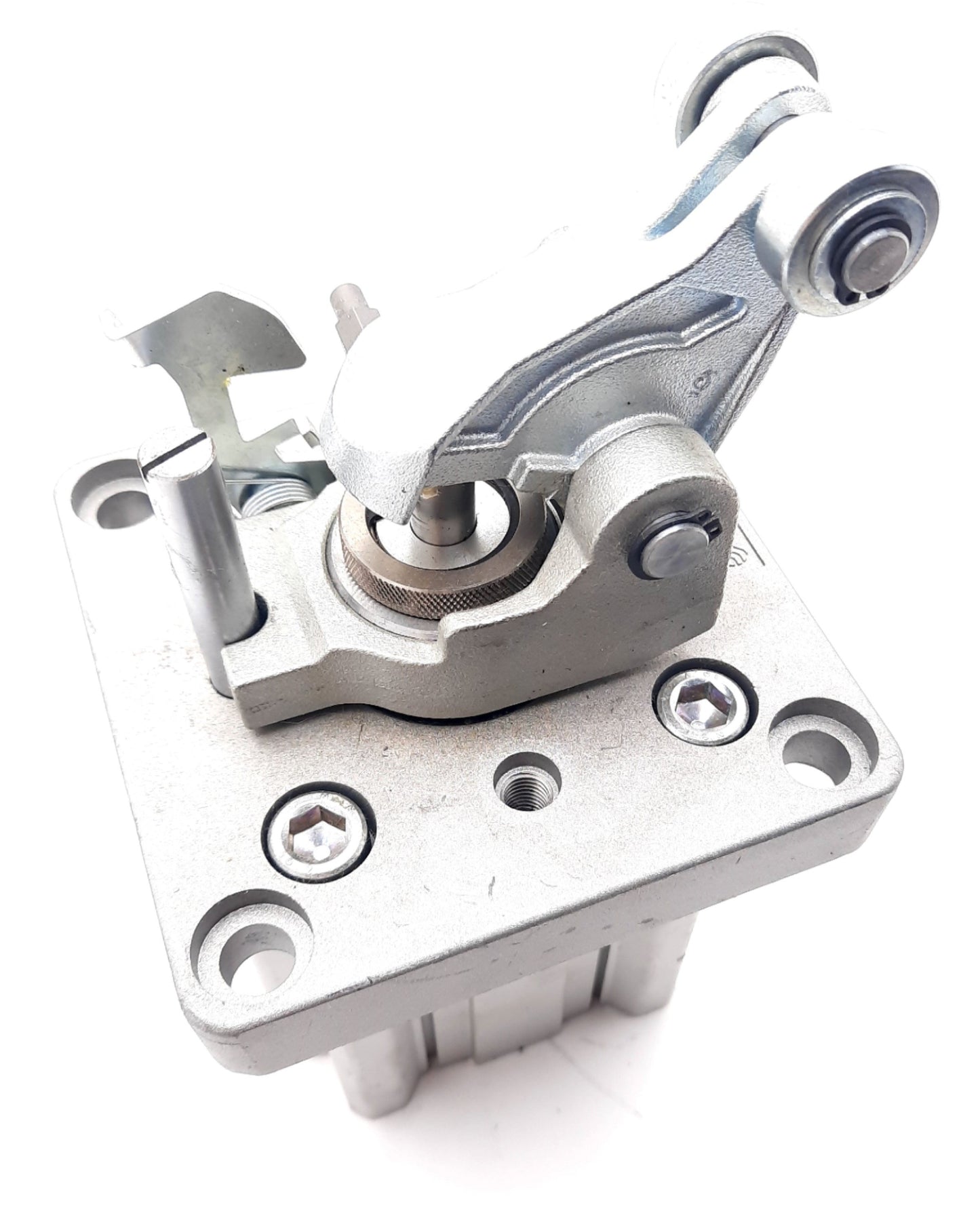 Used SMC RS2H80TN-40DM-DCSQ-M9P Stopper Cylinder Double Acting 80mm Bore 40mm Stroke