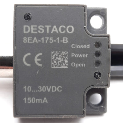 Destaco 8EA-175-1-B Inductive Sensing System For 82L Series Clamps, M12 4-Pin