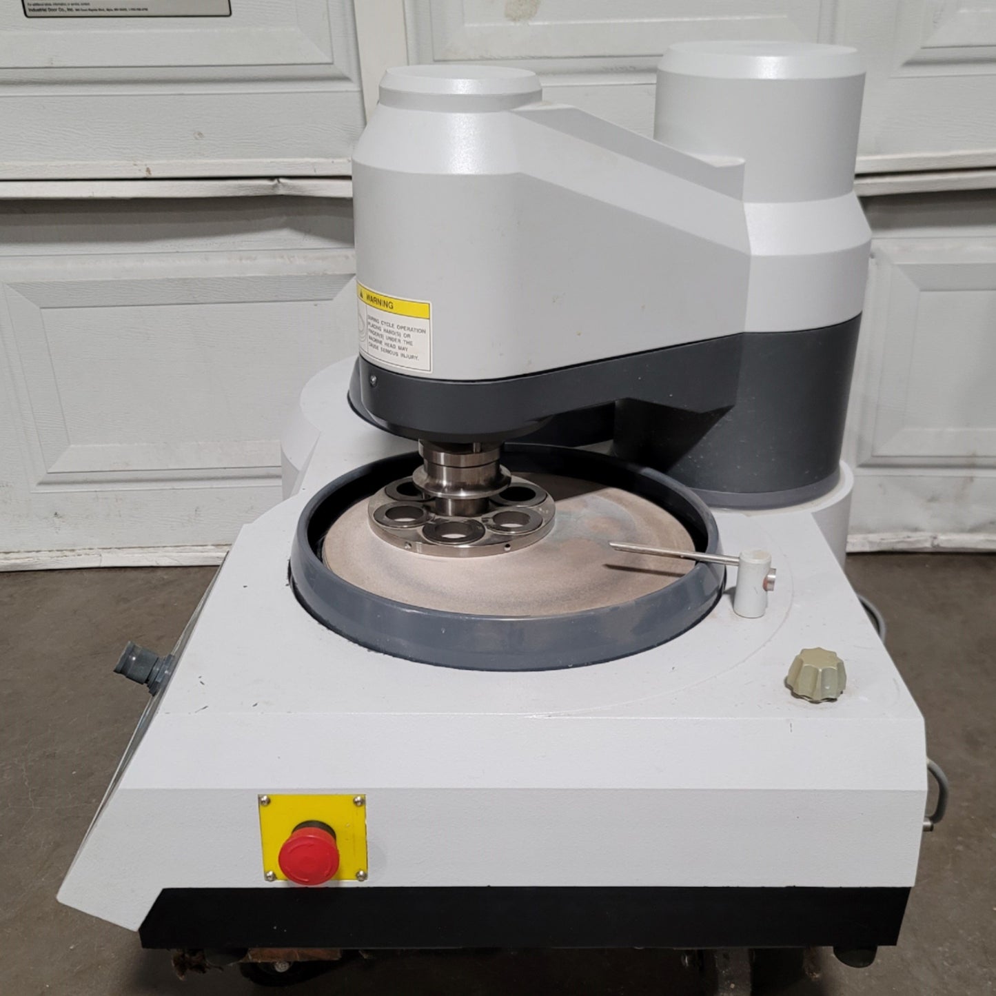 Used Wirtz Buehler 49-4102-260 Phoenix 4000 Twin Wheel Sample Preparation System 220V