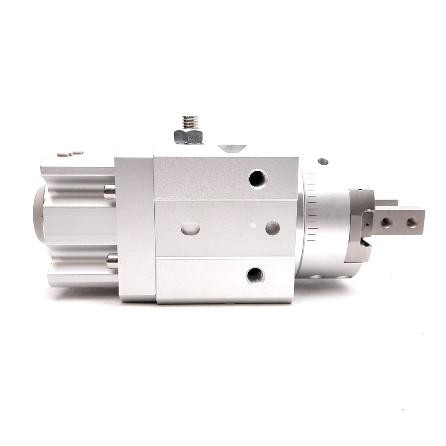 New SMC MRHQ25D-90S-N Rotary Air Gripper, ø25mm Bore, 90deg Rotation, M5x0.8 Ports