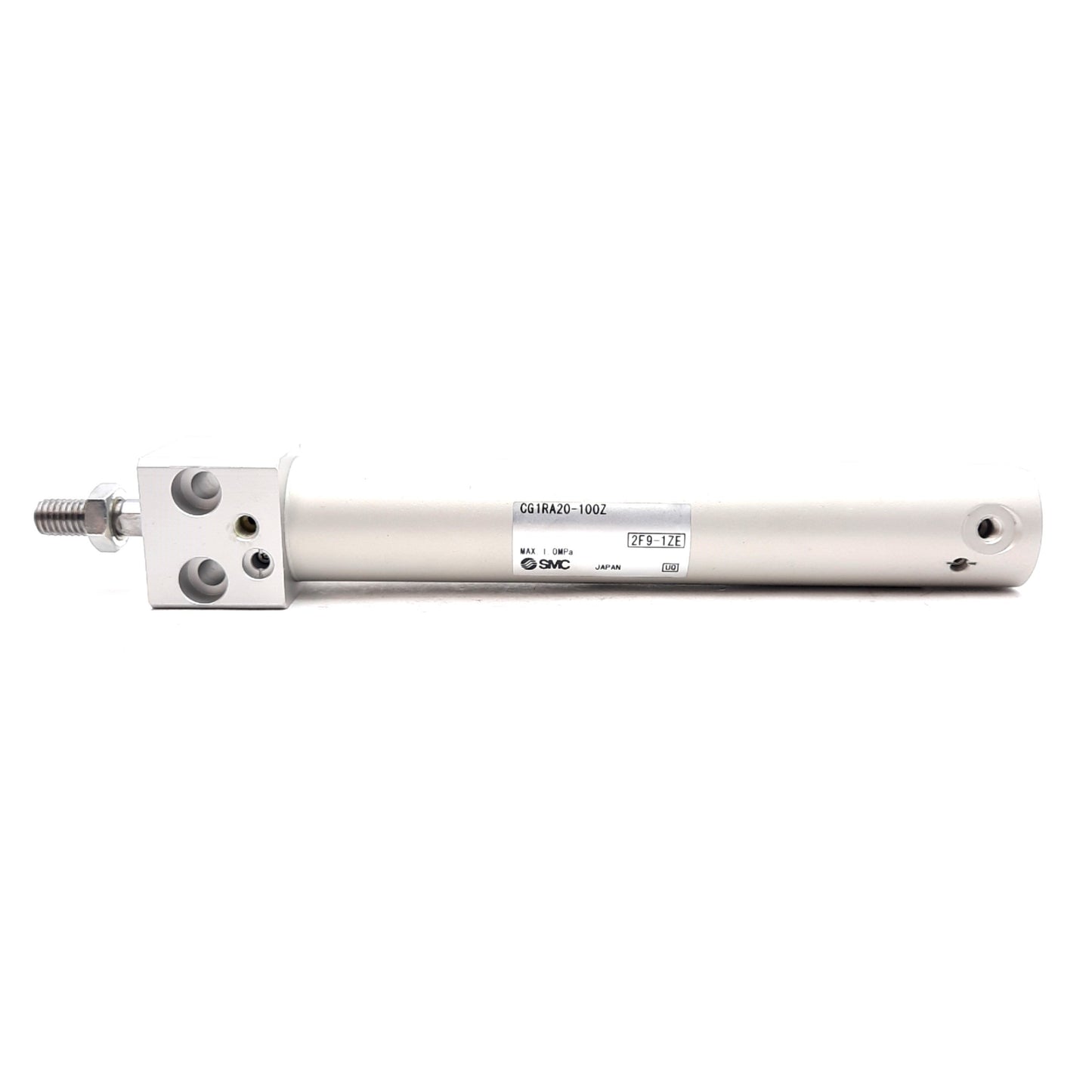 New SMC CG1RA20-100Z Pneumatic Cylinder ø20mm Bore, 100mm Stroke, M5x0.8, 1.0MPa
