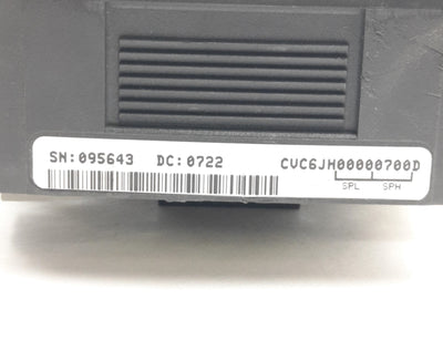 Used Watlow CVC6JH00000700D Temp Controller, 120V AC Relay Output, Type J T/C